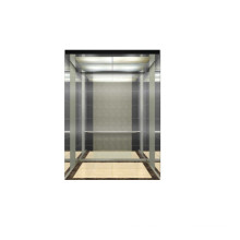 Cabina de ascensor de sala de máquinas cabina de ascensor residencial de lujo